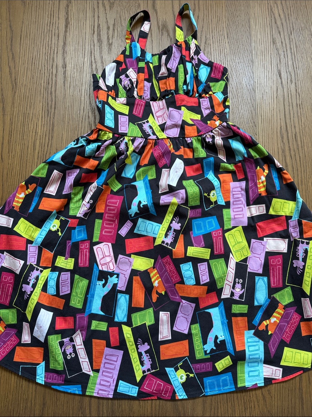 Girls Disney Monsters Inc Dress Size M